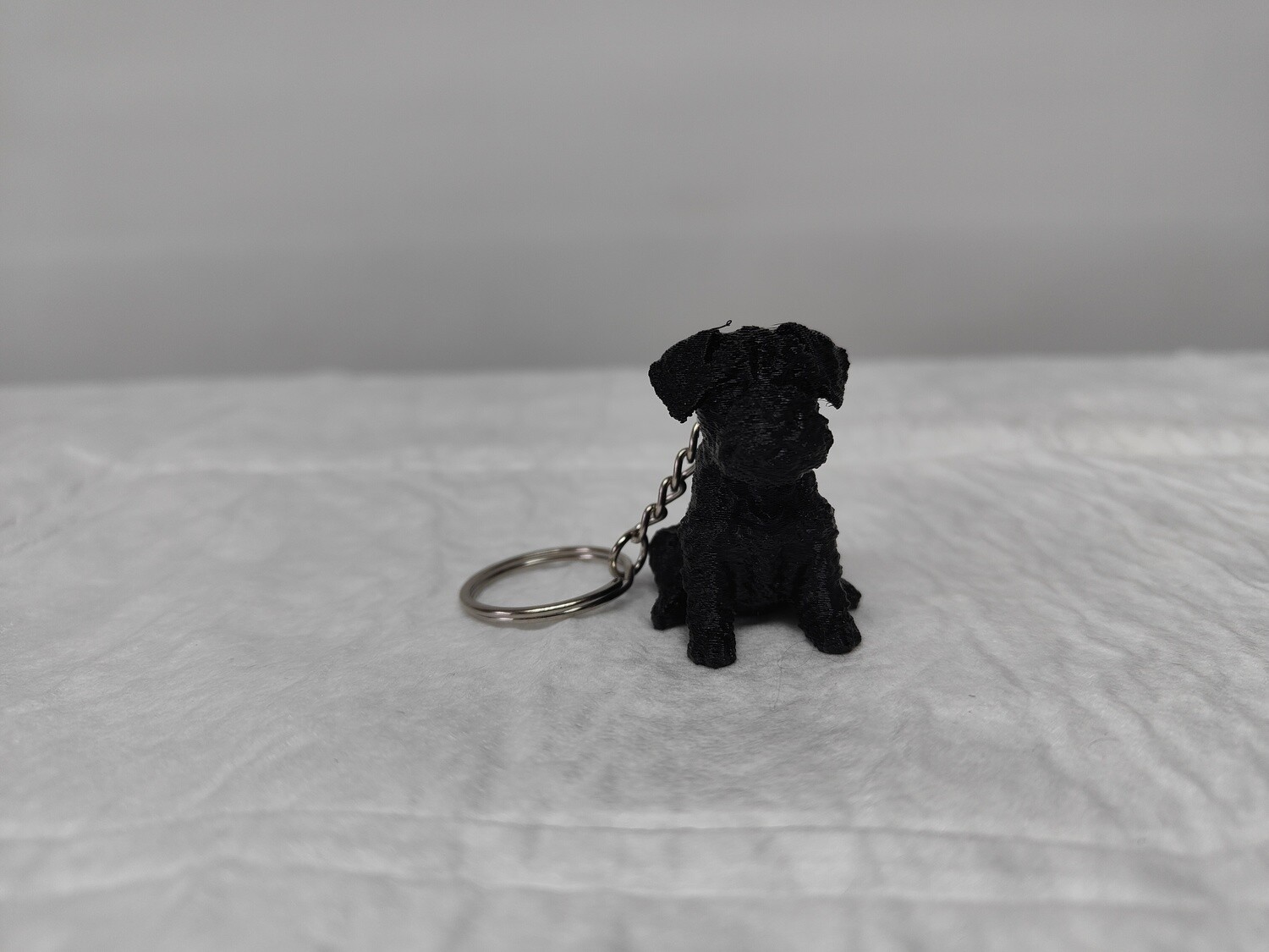 Schnauzerchen, Schlüsselanhänger schwarz