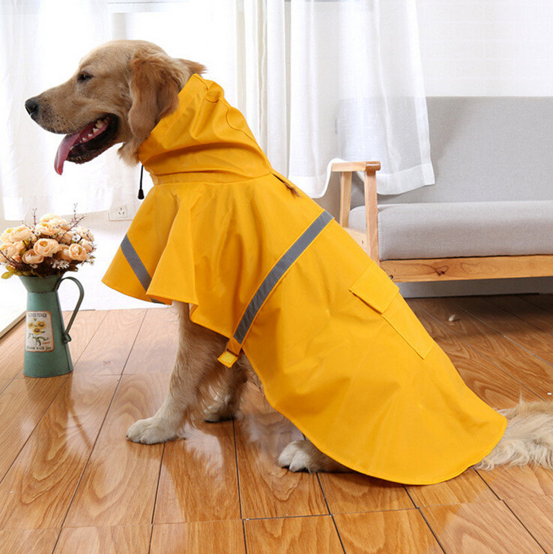 Regenschutz - Rückenlänge 35 cm gelb