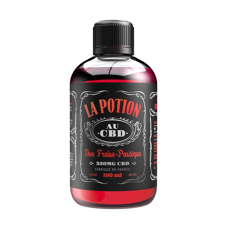 Sirop CBD Fraise-pastèque