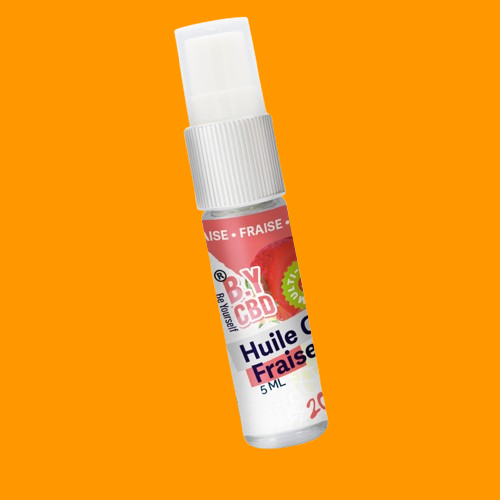 Huile CBD format pocket fraise multi-spectre