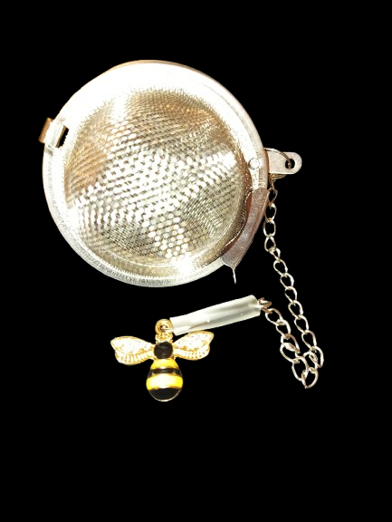 Infuseur à thé abeille jaune