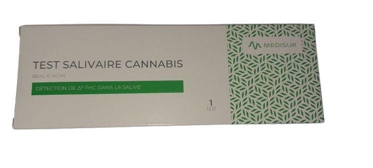 Auto-teste salivaire cannabis THC 15