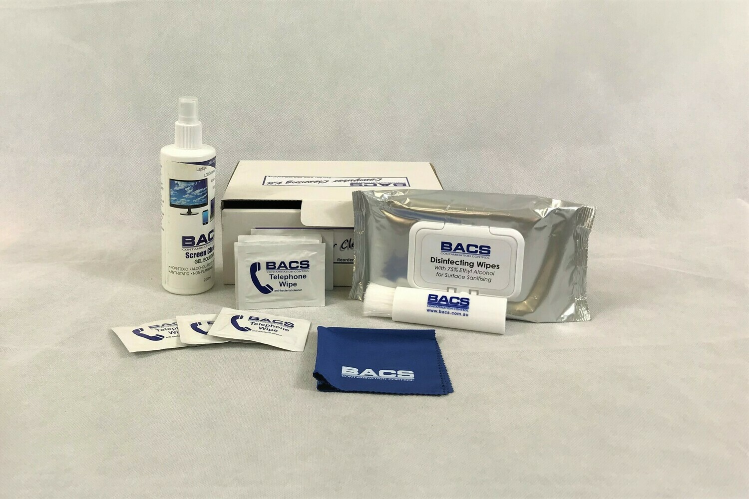 BACS Workstation Cleaning &amp; Disinfection Kit