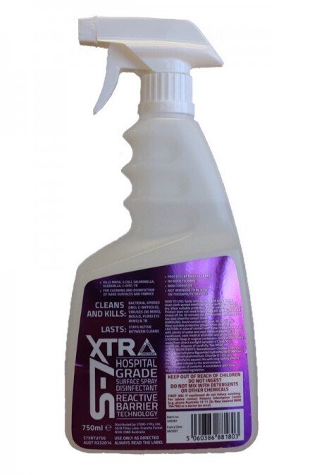 Steri-7 S-7XTRA Disinfectant "Ready to Use" - Spray Bottle 750 ml