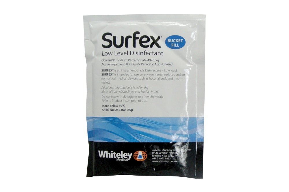 Surfex® Instrument and Surface Disinfectant 20 x 85 gram sachets