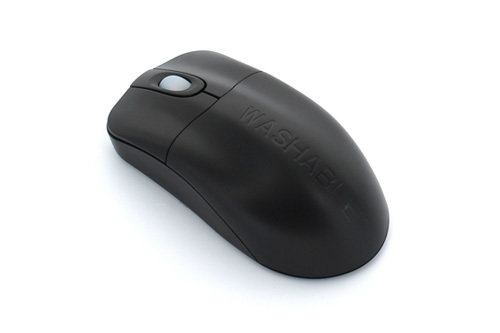 Silver Storm Wireless Washable Scroll Wheel Black Mouse