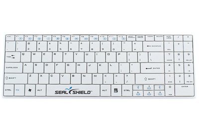 Cleanwipe Wireless Waterproof White Keyboard