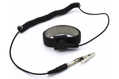 Heavy Duty Metal Wrist Strap 1 wrist strap and cord per pack