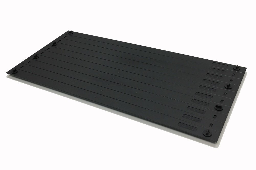 EziBlank Black Modular 10SU Blanking Panel 21in x 5