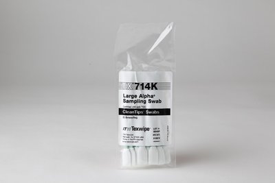 Texwipe TX714K Large Polyester Low TOC Alpha Sampling Swab x 20
