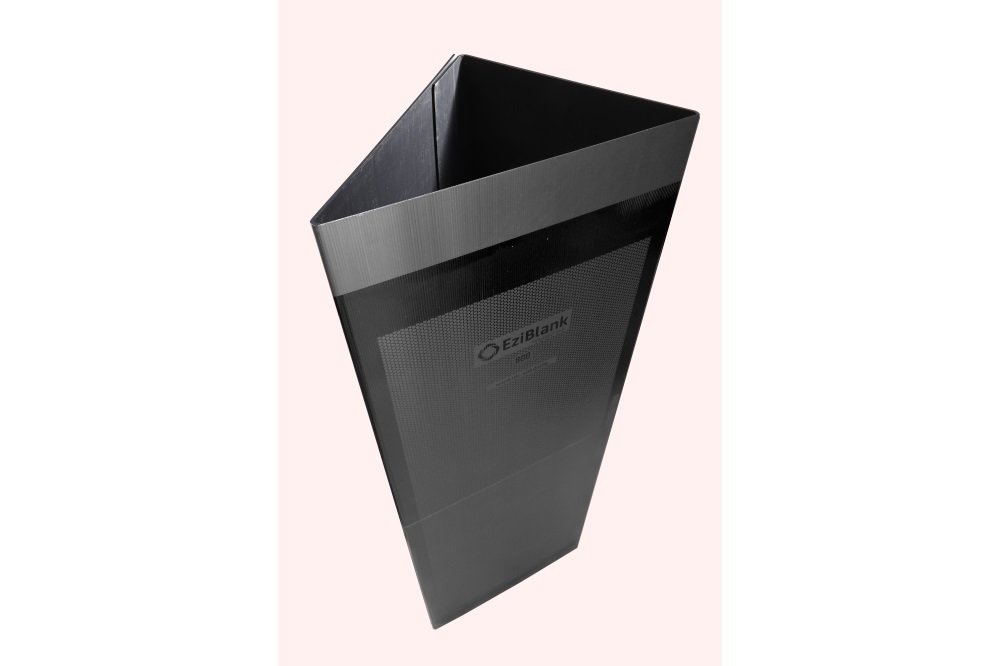 EziBlank Black Wall x 2