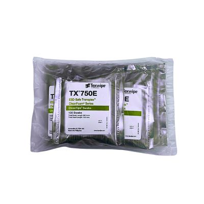Texwipe TX750E ESD-Safe CleanFoam Compressed Mini Swab x 500