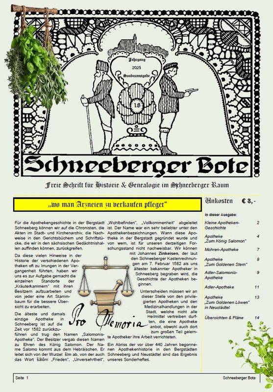 Schneeberger Bote Nr. 18 Schneeberger Bote Nr. 18