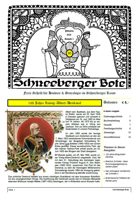 Schneeberger Bote Nr. 20 Schneeberger Bote Nr. 20