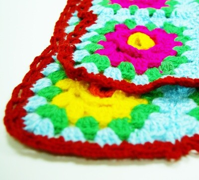Knitted rug "Gabijamal"