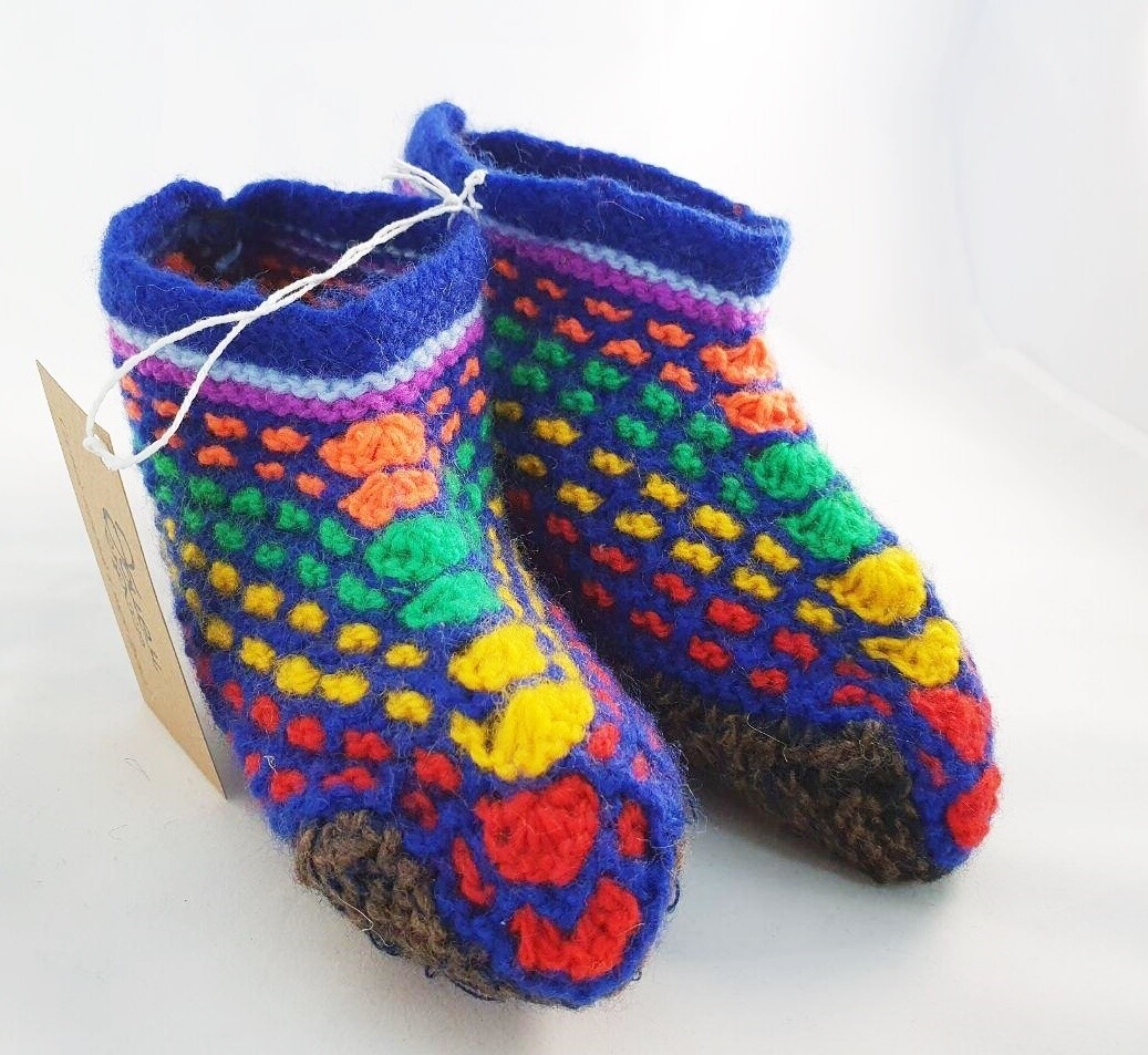 Knit indoor slippers "Balam", kids