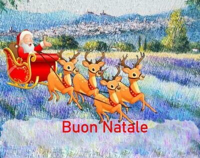 Bigliettino d&#39; auguri Assisi