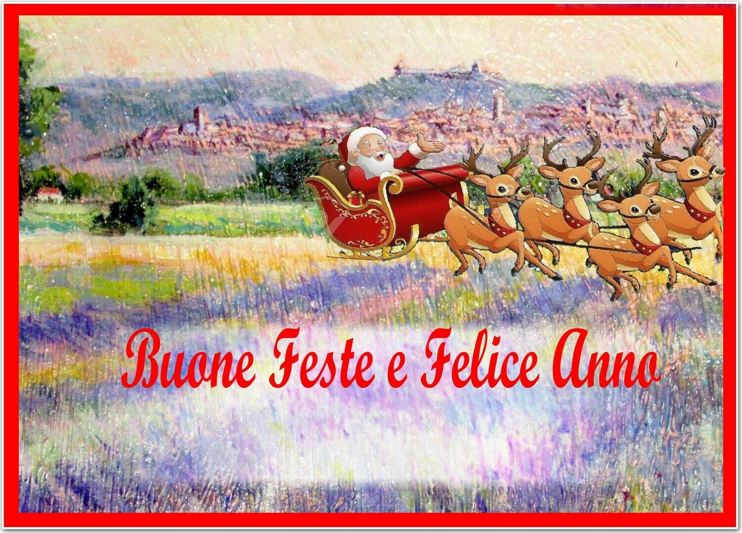 Biglietti auguri Buone Feste