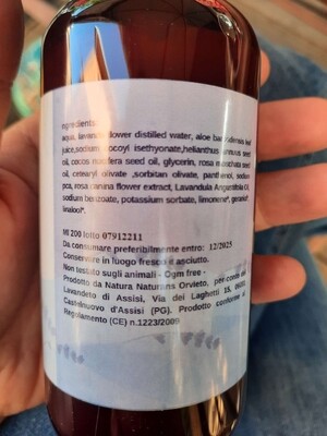 Mousse viso corpo Lavanda