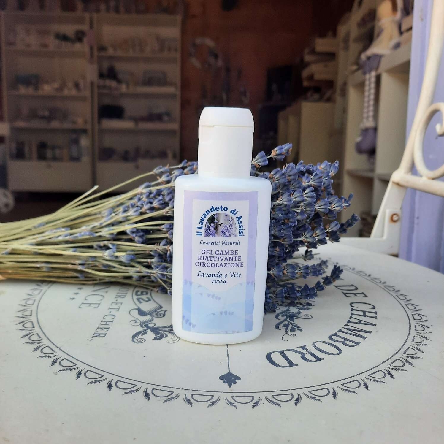 Gel gambe riattivante circolazione con lavanda