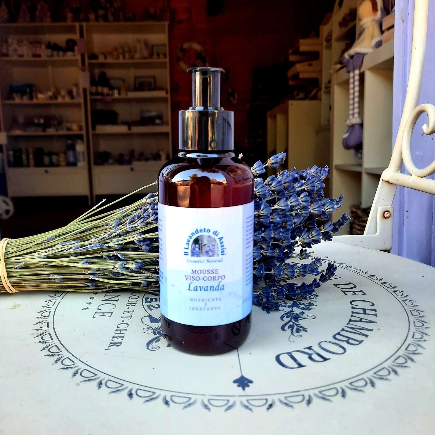 Mousse viso corpo Lavanda