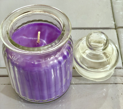 Candele profumate alla lavanda