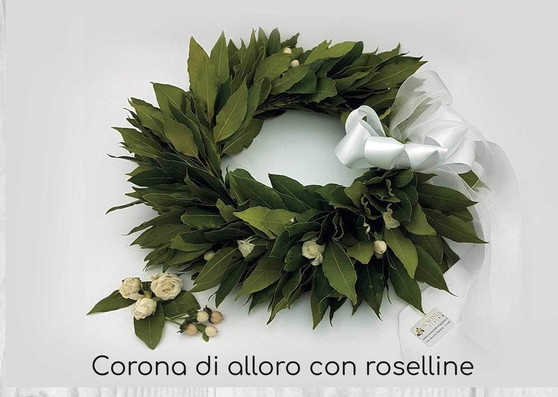 Coroncina Laurea Roselline