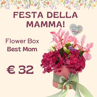 Flower Box BEST MOM