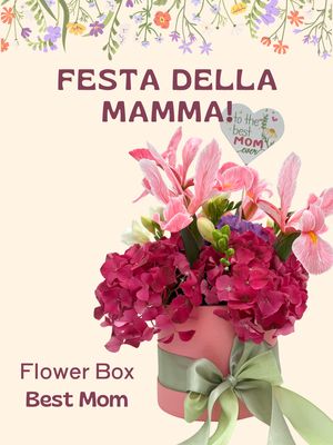 Flower Box BEST MOM