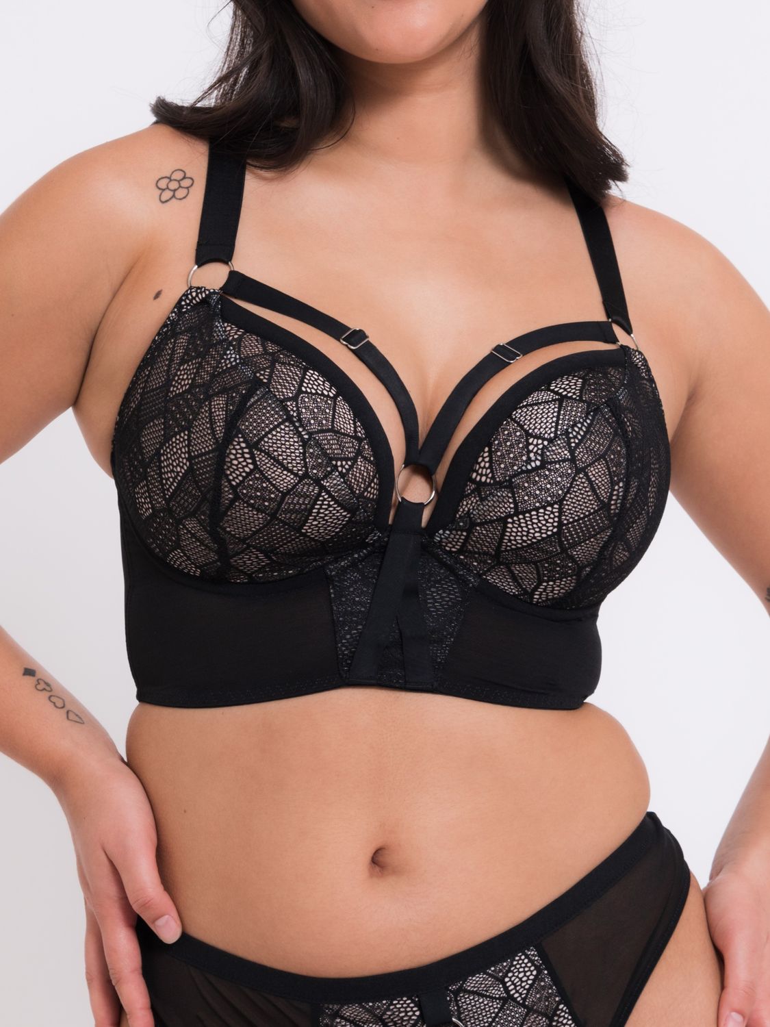 CKL064112 Non Stop Super Plunge Longline Bra