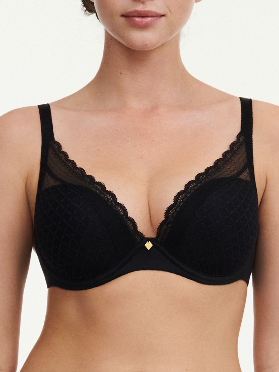 CHL16MNA Norah Chic Plunge Tshirt Bra w J Hook