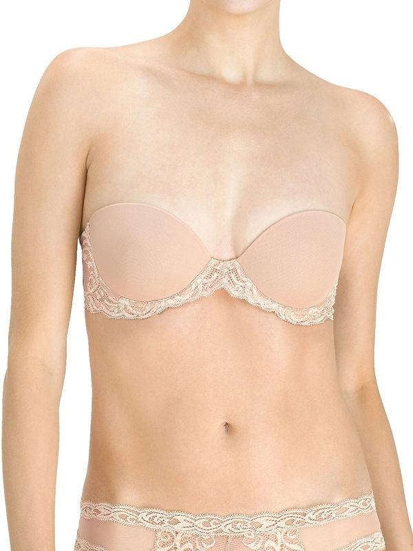 NAT731023 Feathers Strapless Plunge Multiway