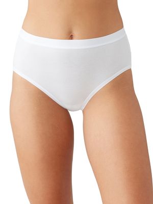 WAC879362 Understated Cotton Hi Cut Brief