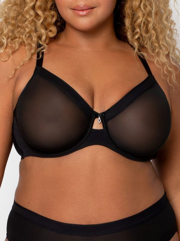 CVC1311 Sheer Mesh Unlined Bra