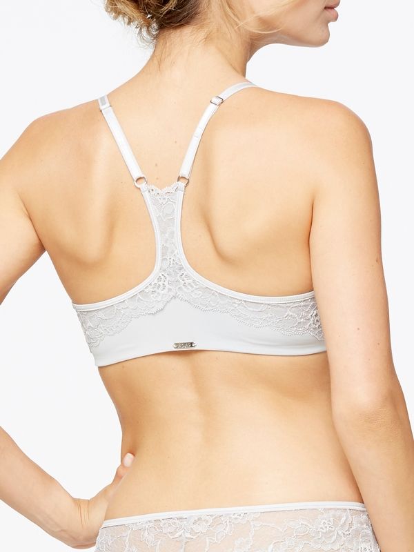 MON9331 Lace Racerback Front Close TShirt Bra