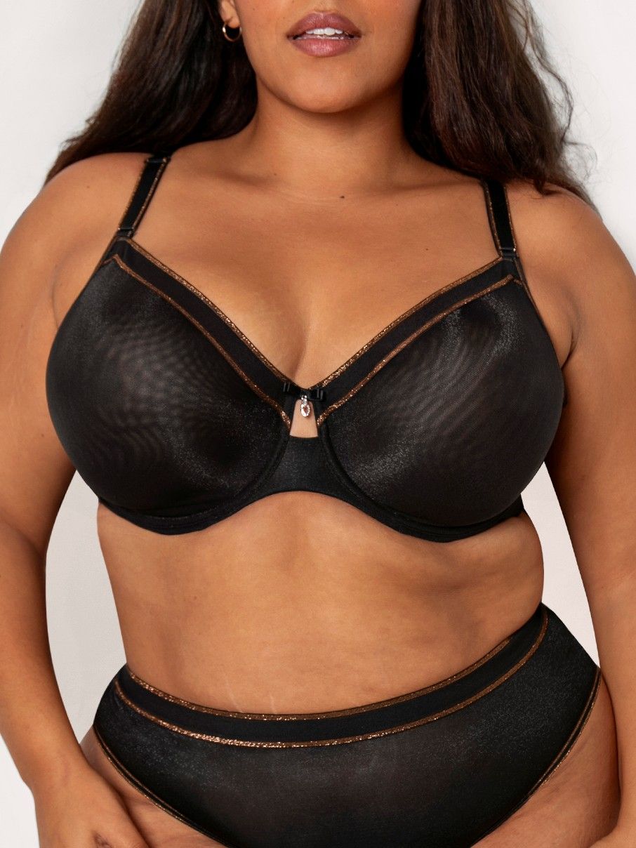 CVC1374 Shimmer Unlined Bra