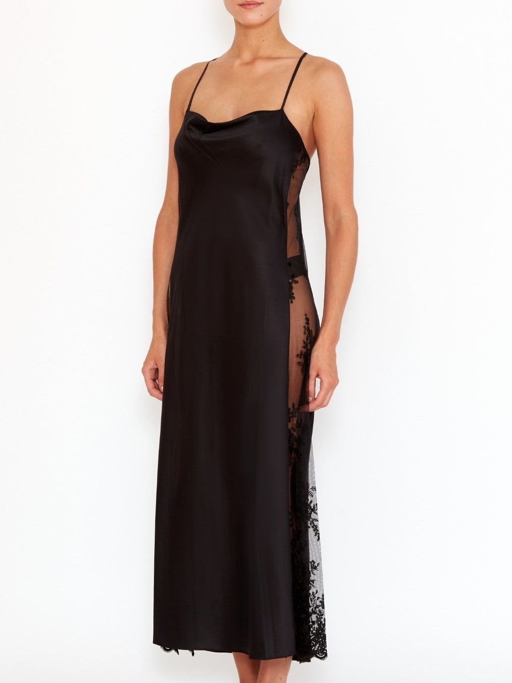 RYA219 Darling Lace Side Long Gown