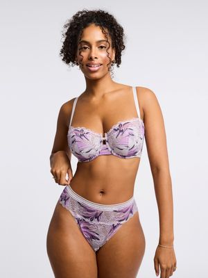 MON9553 Lavender Fields Keyhole Balconette Bra