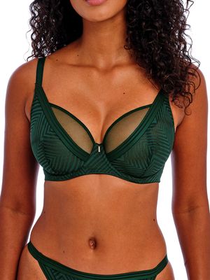 FRE401121 Tailored High Apex UW Plunge Bra