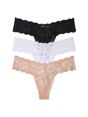 COSNSNPK0321 Cutie Thong 3 Pack