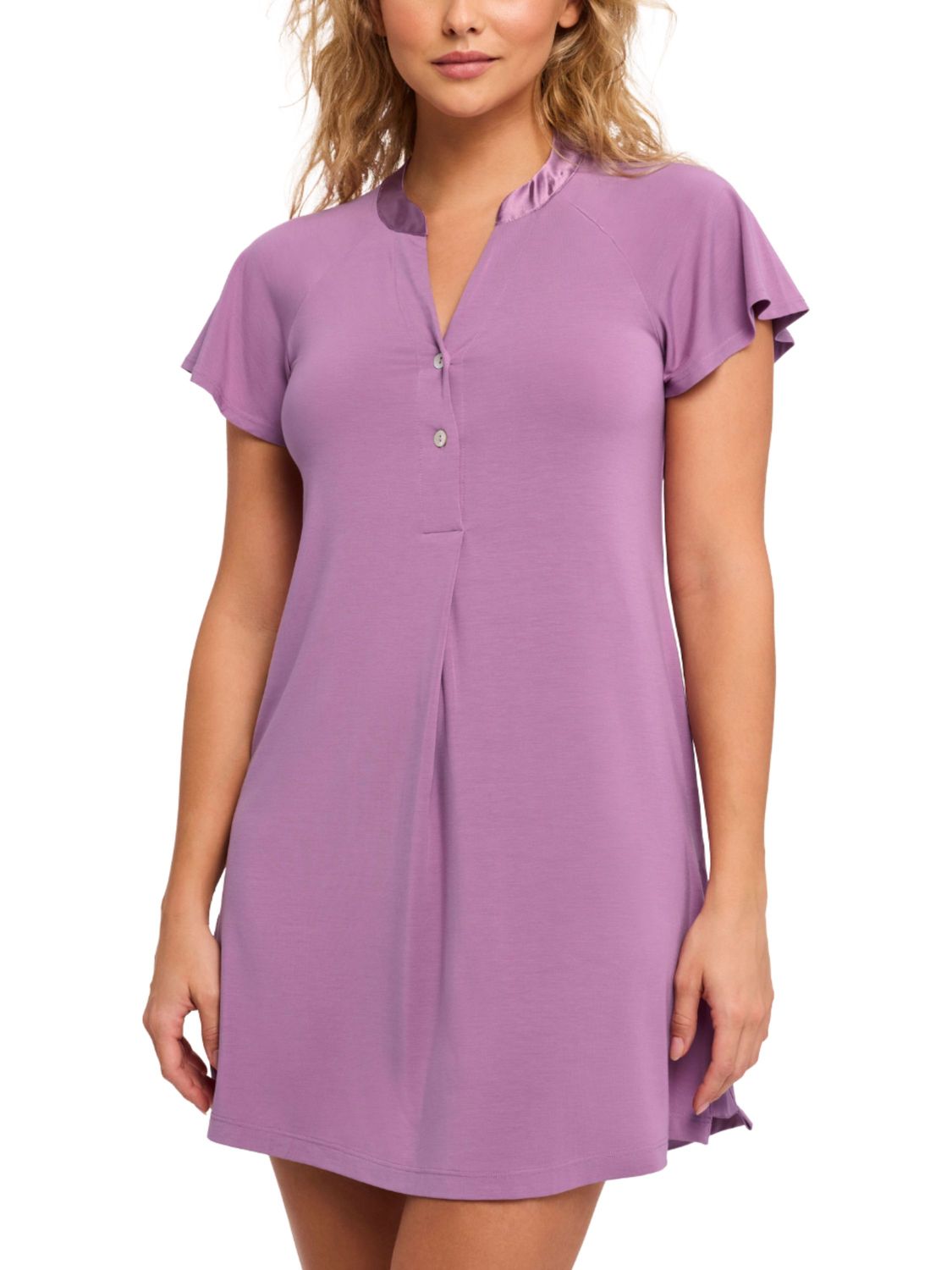 FRT638 Flutter Sleeve Nightshirt