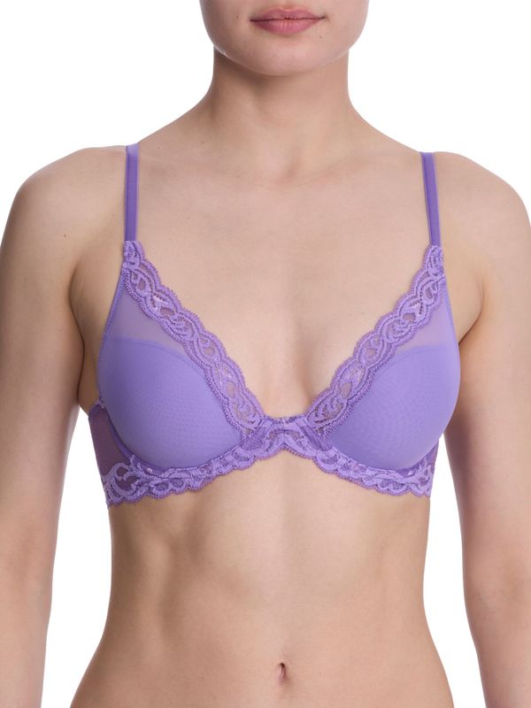 NAT730023 Feathers Contour Plunge Bra