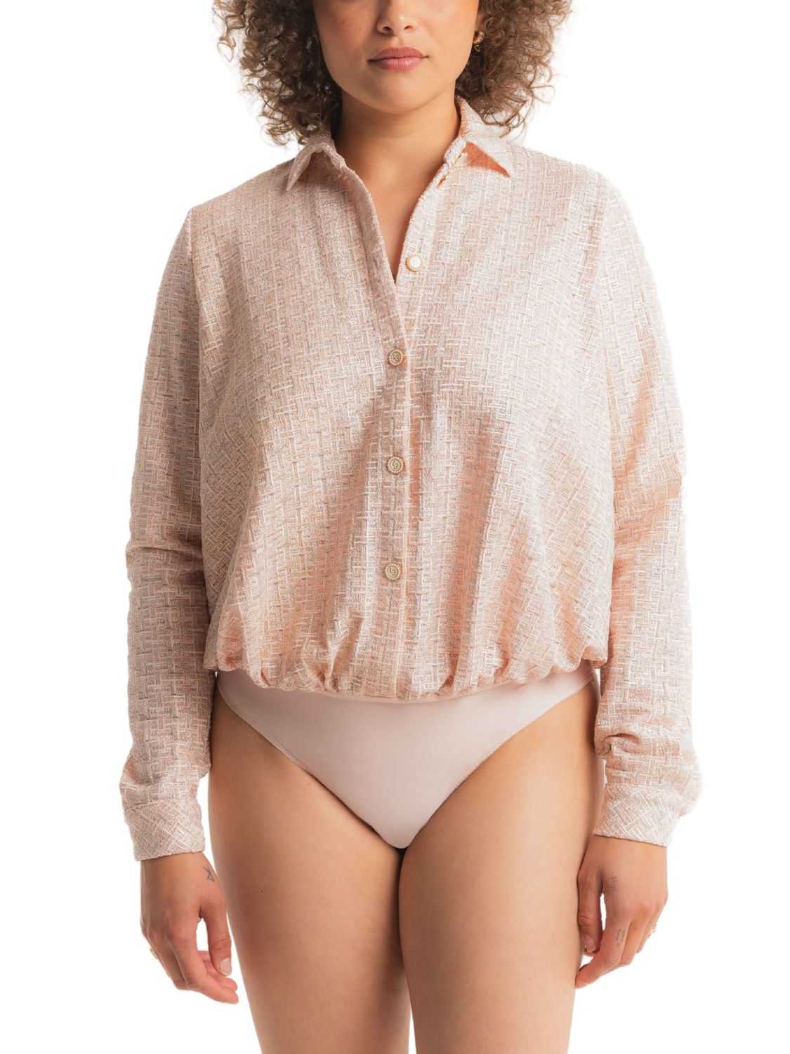 LBQ53591 Tweegy Blouse Bodysuit