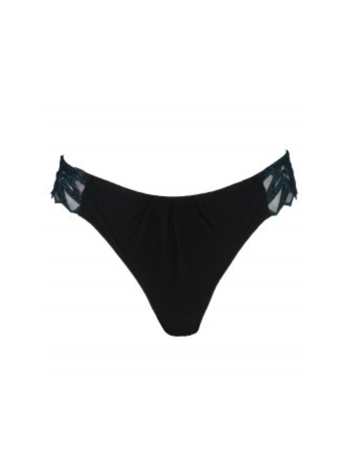 LBQ48865 Superstar Tanga Panty, Color: Noir, Size: XSmall