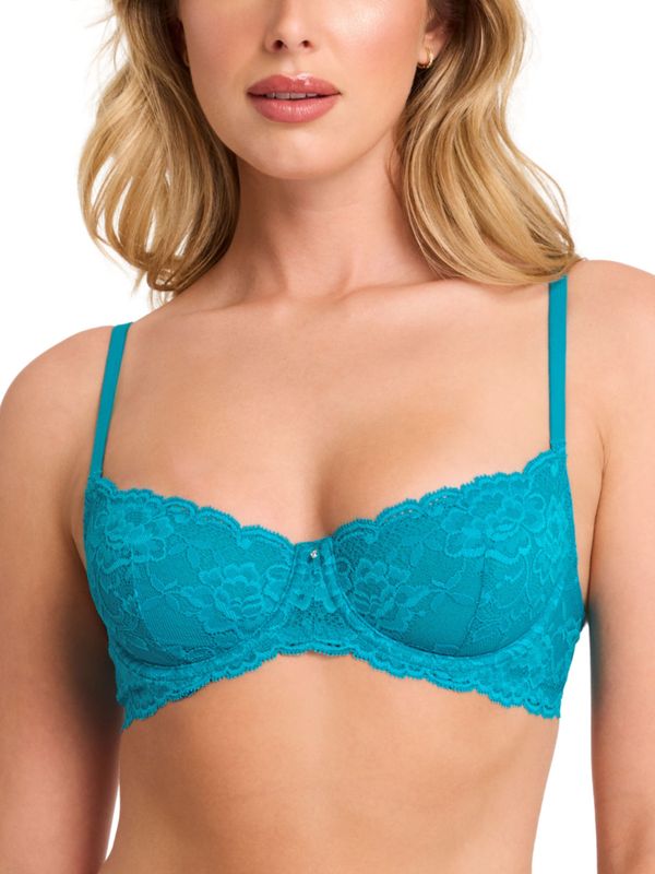 MON9312 Flirt Lace Demi Bra black