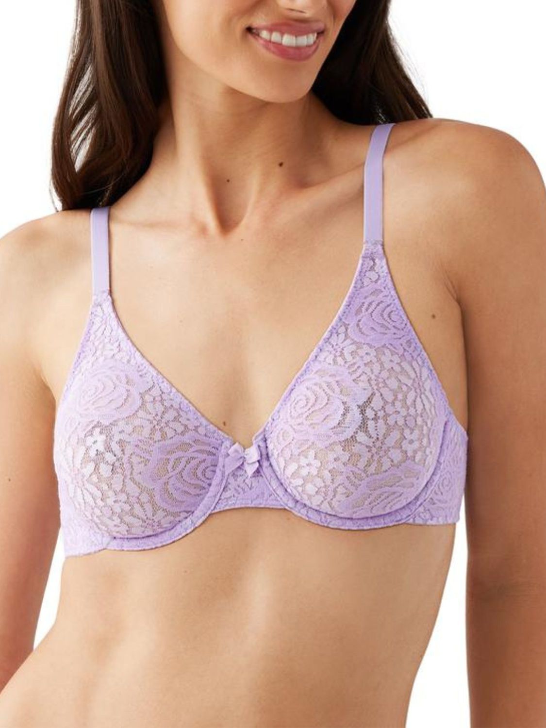 WAC851205 Halo Lace Seamless UW Bra