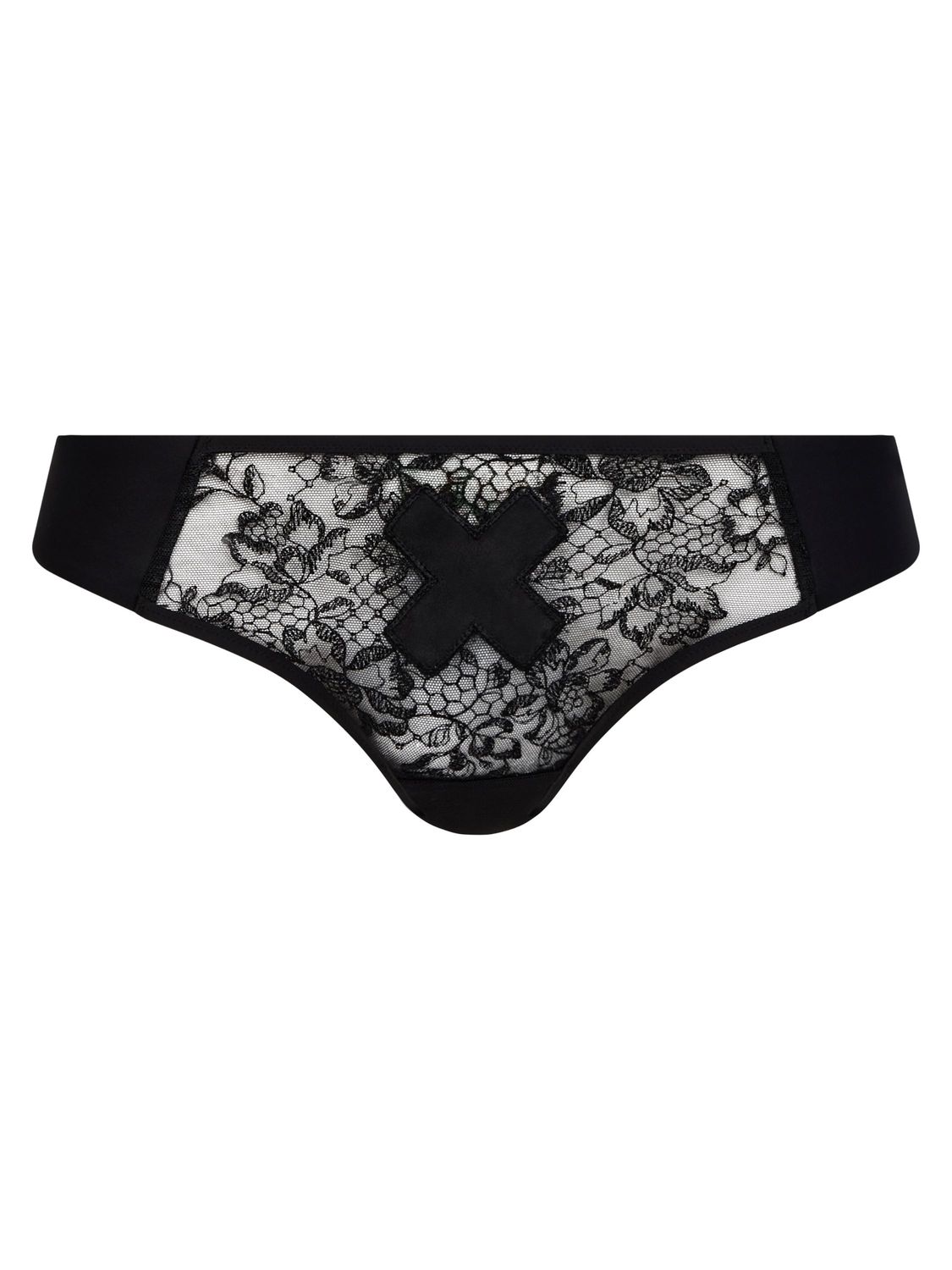CHX01PA0 Xplicit Lace Bikini, Color: Black, Size: XLarge
