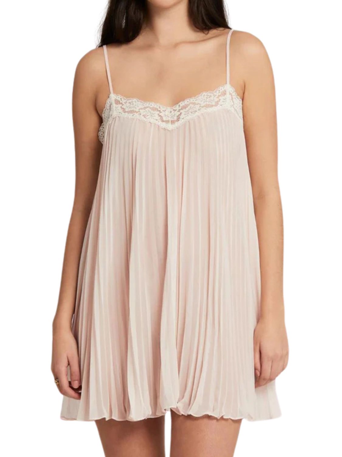 RYA114 Or Chemise, Size: XSmall, Color: Blush
