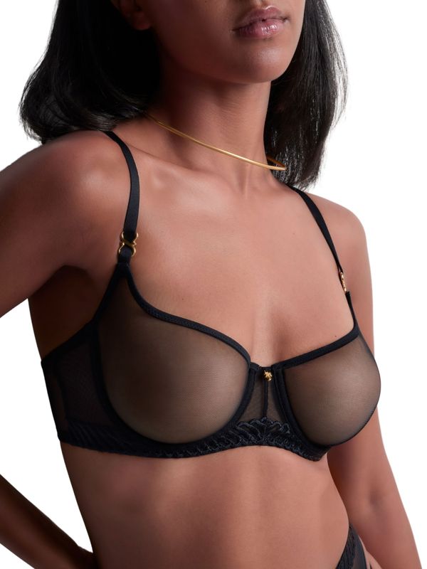 AUB4MF14 Sheer Emotion Half Cup Bra