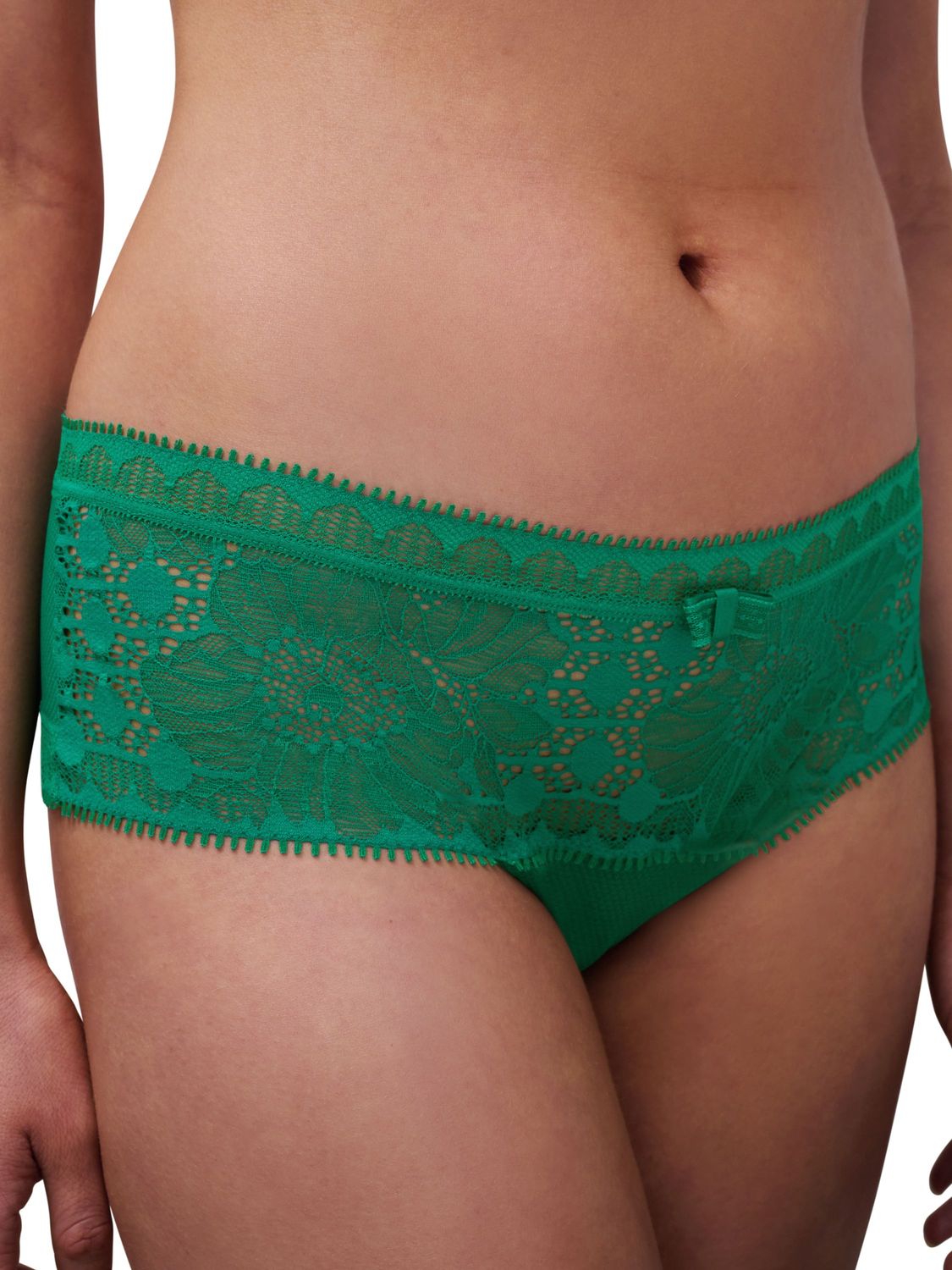 CHL15F40 Day to Night Lace Hipster, Color: Racing Club Green, Size: XLarge